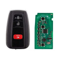 Toyota Style 3-Button Universal Smart Key (Lexus Toyota)
